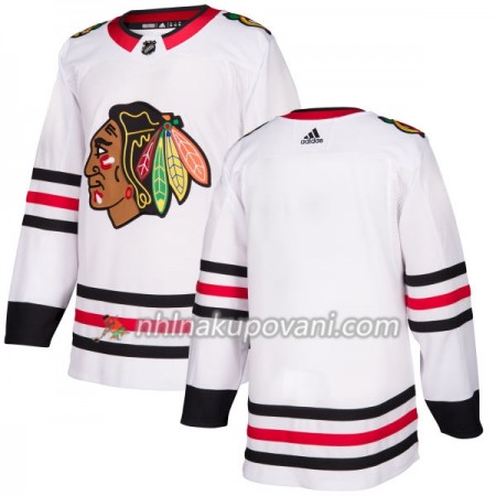 Chicago Blackhawks Dresy Blank Bílá 2017-2018 Adidas Authentic - Pánské Chicago Blackhawks Dresy Blank Bílá 2017-2018 Adidas Authentic - Pánské